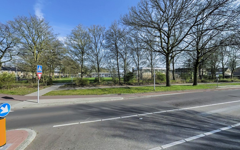 Jop groot driene voetbalkooi streetview
