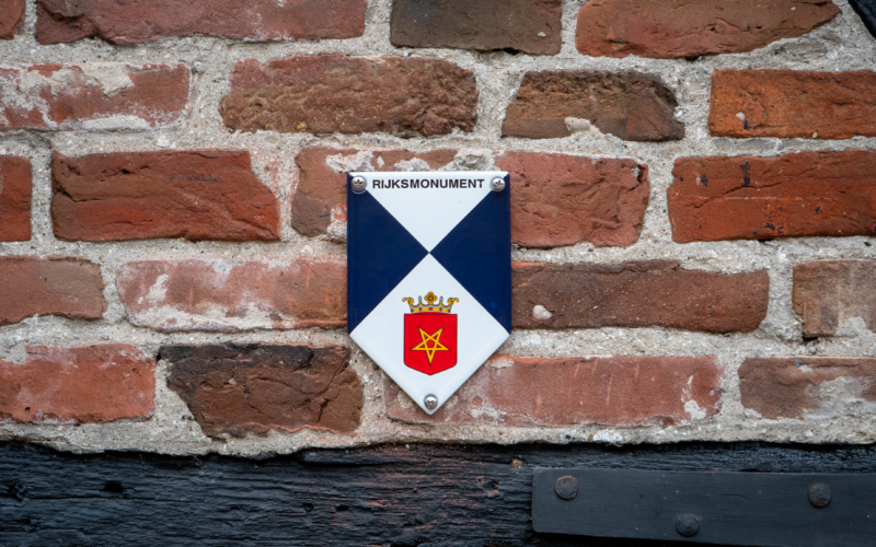 Rijksmonumentschild Oostendorper watermolen Haaksbergen