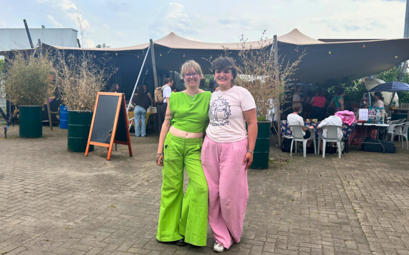 Nadine Klok en Sophia Varekamp