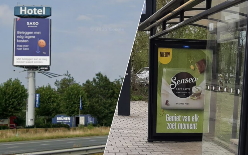 Enschede reclamezuilen google streetview wilco louwes