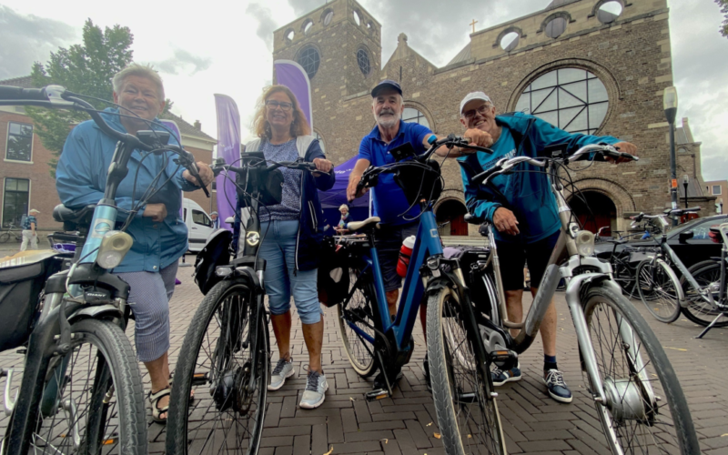 Gerda Anneke Roel Wim Fietsvierdaagse Enschede 2022