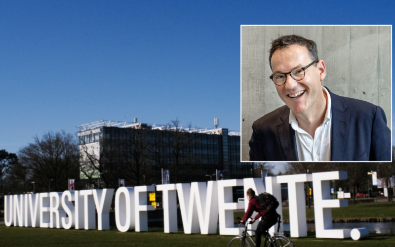 Gregor Halff nieuwe Cv B voorzitter Universiteit Twente foto 1 Twente Yvonne Compier
