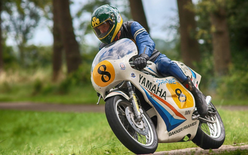 Theo Bult op Yamaha Middelburg