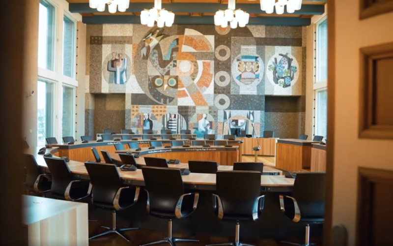 Raadzaal raadszaal gemeente hengelo FOTO GEMEENTE HENGELO