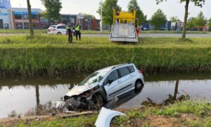 112 auto in sloot Nijreessingel 2