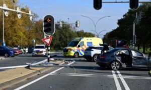 112 ongeval wierdensestraat 1
