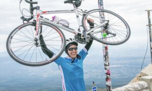 2017 Manon op Mont Ventoux foto Guido Bogert
