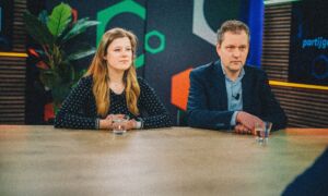 20220310 ITV80 partijgesprekken 1533 gast D66 Maschja Baas en Gertjan Tillema CLEAN
