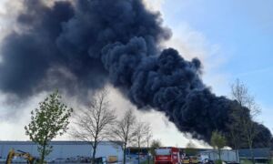 20230503 grote brand in Ochtrup Duitsland foto News United Dennis Bakker