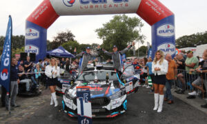 Bernard ten Brinke en Dave Thierie winnaars Eurol Hellendoorn Rally 2023