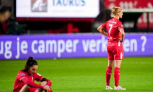 20231018 FC Twente Vrouwen verliest van BK Häcken en plaatst zich niet voor Chamoions League Foto Orange Pictures Rene Nijhuis