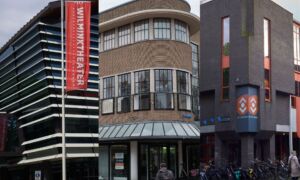 20241007 Drieluik Wilminktheater Warenhuis Bibliotheek Enschede culturele huisvesting