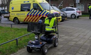 20250108 Ongeval Pathmossingel Enschede scootmobiel