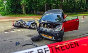 20250519 aanrijding motor en brommobiel dennis bakker