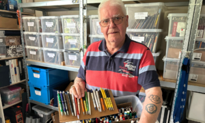 20250729 PENNENVERZAMELAAR WIM VAN DORP