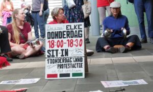 20250828 sit in voor gaza 1 hengelo eigen foto hengelo4 Palestine