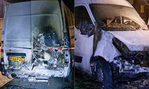 20251110 busje brand Glanerbrug News United Dennis Bakker