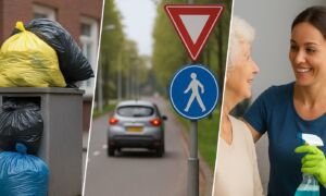 20251211 stockfoto afval verkeersveiligheid zorg
