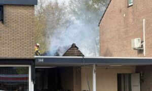 20260415 Woningbrand schuurbrand Glanerbrug Bultsweg Enschede