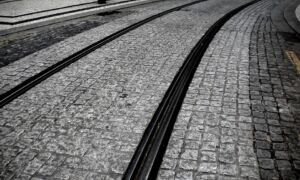 226176 Tram rails