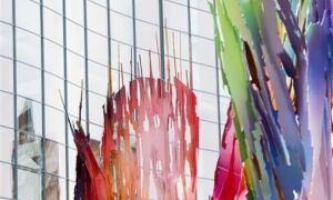 229716 MST vooraanzicht en kunst Koningsplein staand