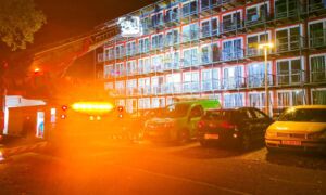 241108 brand containerwoningen 2 driene hengelo NU RICK OLDE NORDKAMP