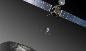 25436 Rosetta and Philae at comet