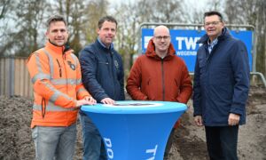 Medewerkers TWW gemeente Tubbergen en wethouder