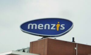Enschede Menzis bord