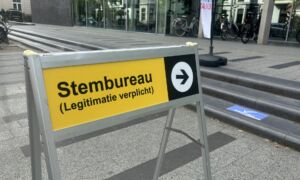 Stembureau beursstraat bieb IMG 0489