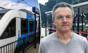 260711 william van den heuvel trein RTV OOST