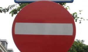 92252 verboden in te rijden