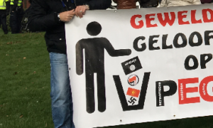 99078 spandoek azc demonstratie