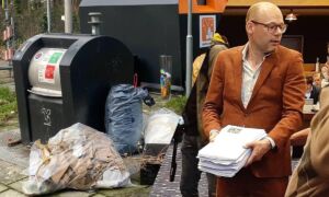 Afval burgemeester Bleker