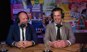 Alberto Blömer - Peter Reudink - verkiezingen