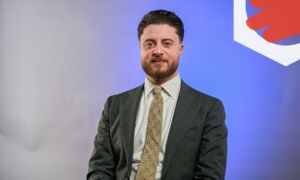 Andreas Bakir Forum voor Democratie Gemeenteraadsverkiezingen 2026 LOGO