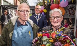 Arie Gering lintje Reiniervan Willigen