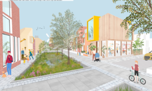 Artists impression Achter de Molen