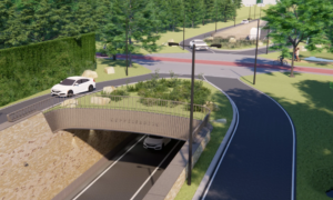 Autotunnel Oostweg impressie