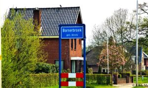 Bornerbroek plaatsnaambord