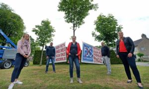 Boze bewoners Lonneker fietssnelweg