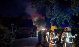 Brand Enschede pompstationweg