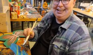 Client Het Work Home Losser maakt versieringen