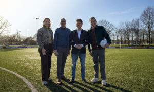 Henri Bontenbal met lijsttrekkers Noordoost-Twente