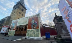 Dansdagen Enschede spiegeltent Oude Markt foto 1 Twente Niels Veurink