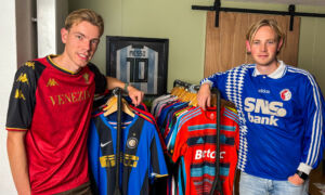 De Voetbaltempel retro shirts opent in Enschede De Voetbaltempel