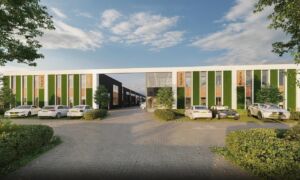 Deurningerstraat bedrijfsunits impressie