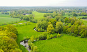 Droneshots Dinkel Groen Losser Buitengebied