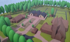 Impressie nieuwe supermarkt De Lutte