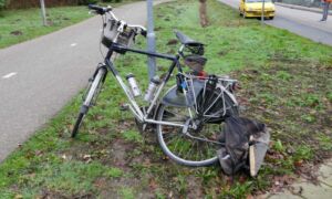 Fietser gewond Buursestraat